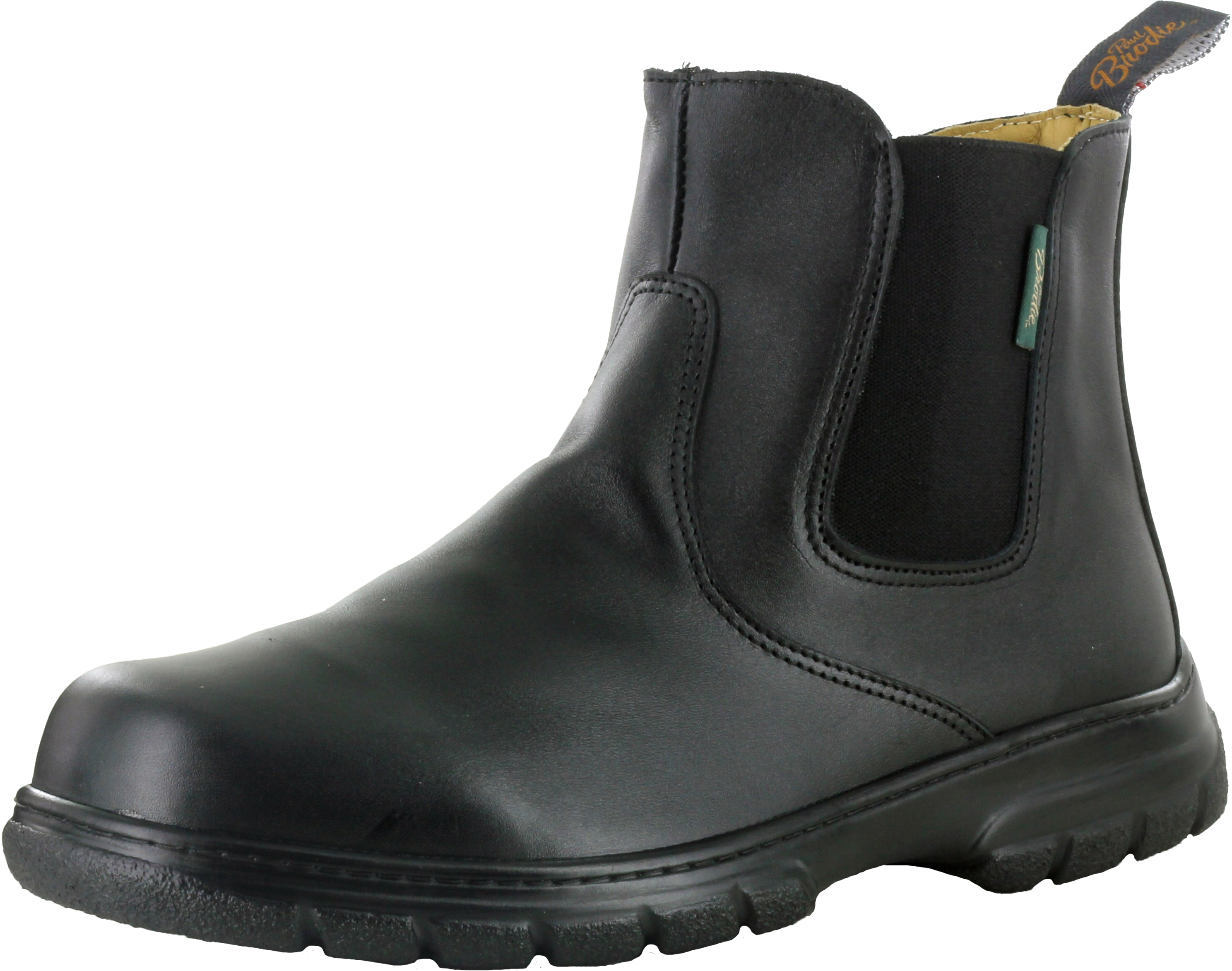Paul Brodie Double Gore Boot - Black